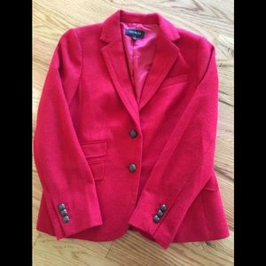 Talbots Red Blazer